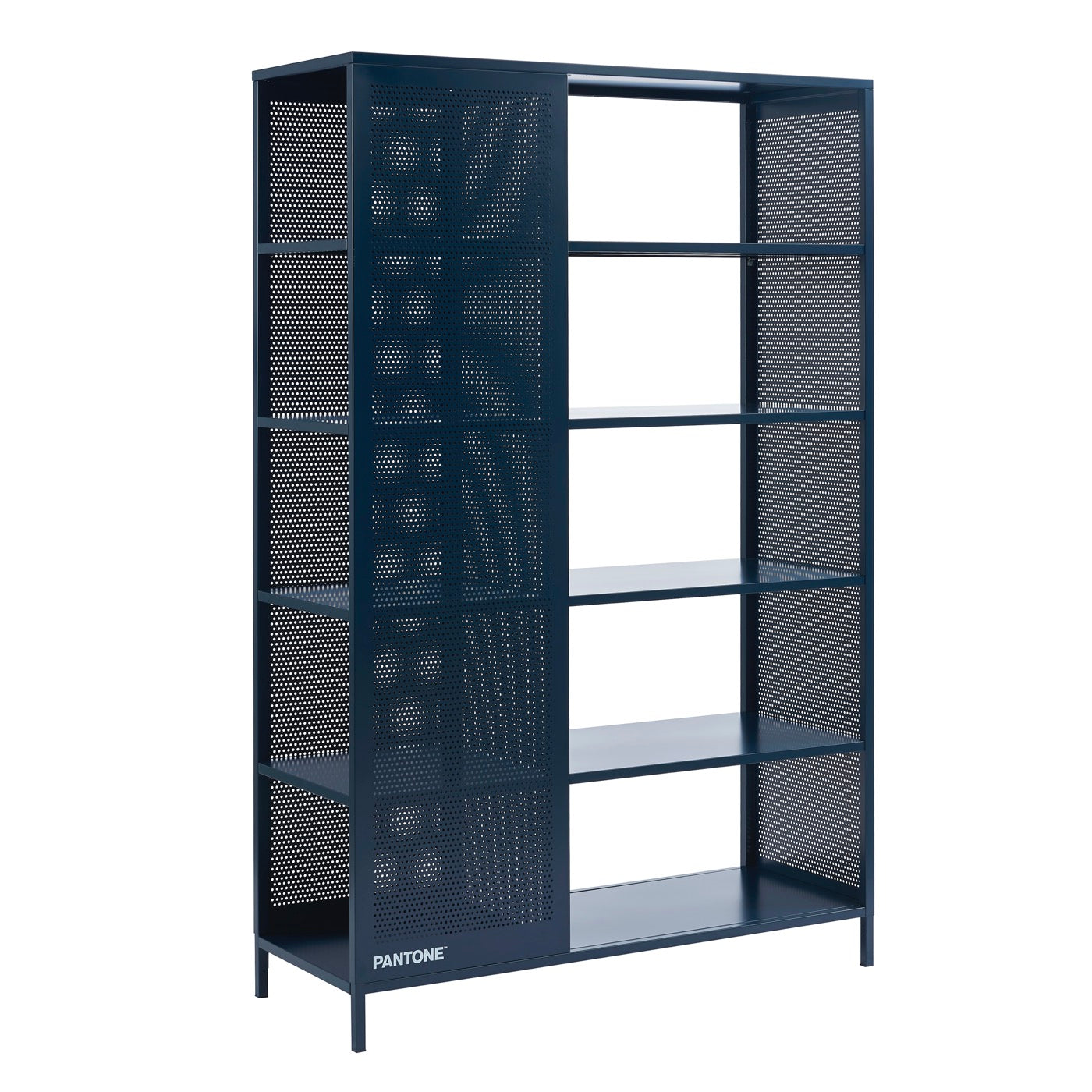 Bookcase - Metal - Midnight Blue