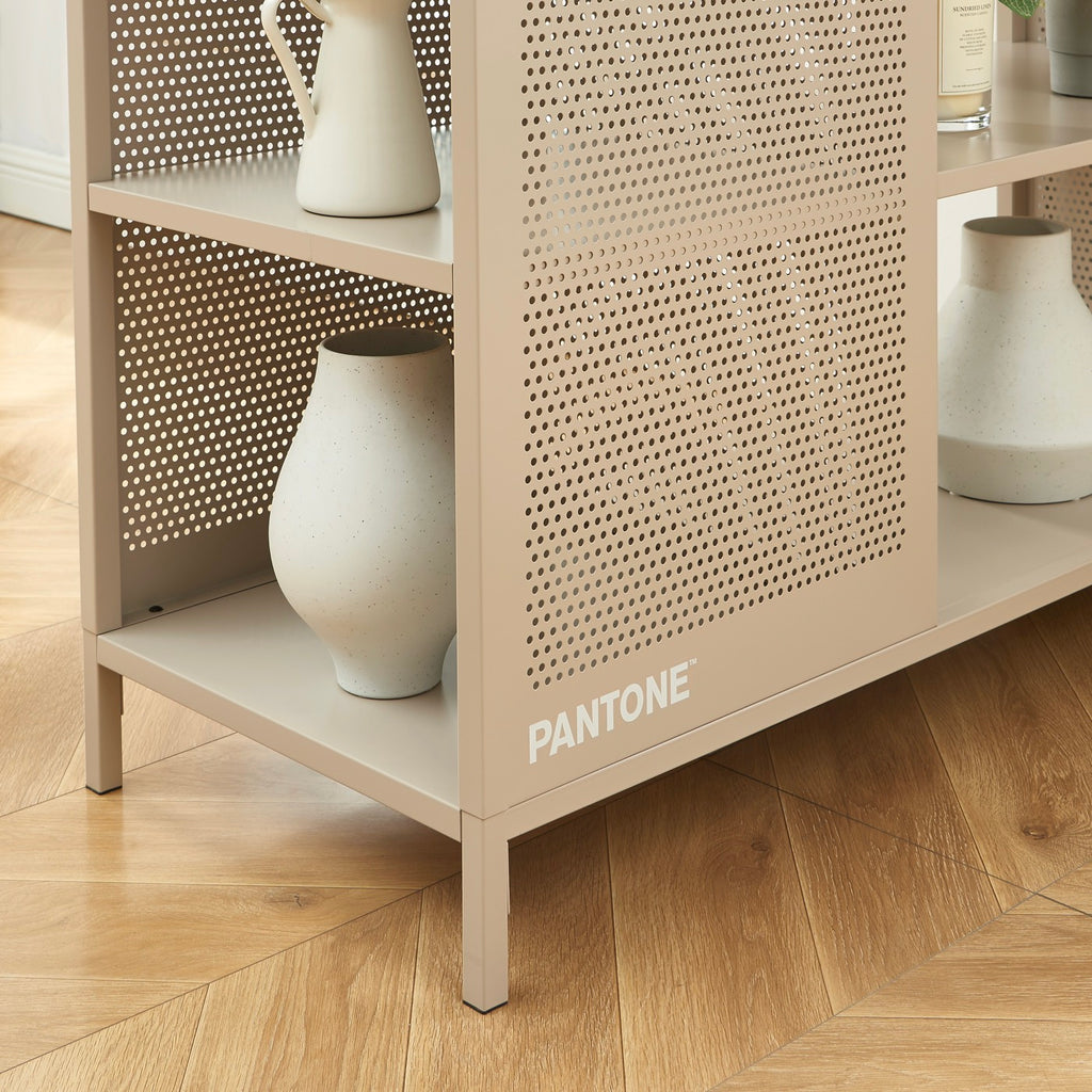 Bibliothèque - Métal - Taupe