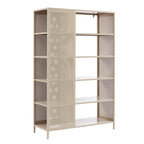 Bibliothèque - Métal - Taupe