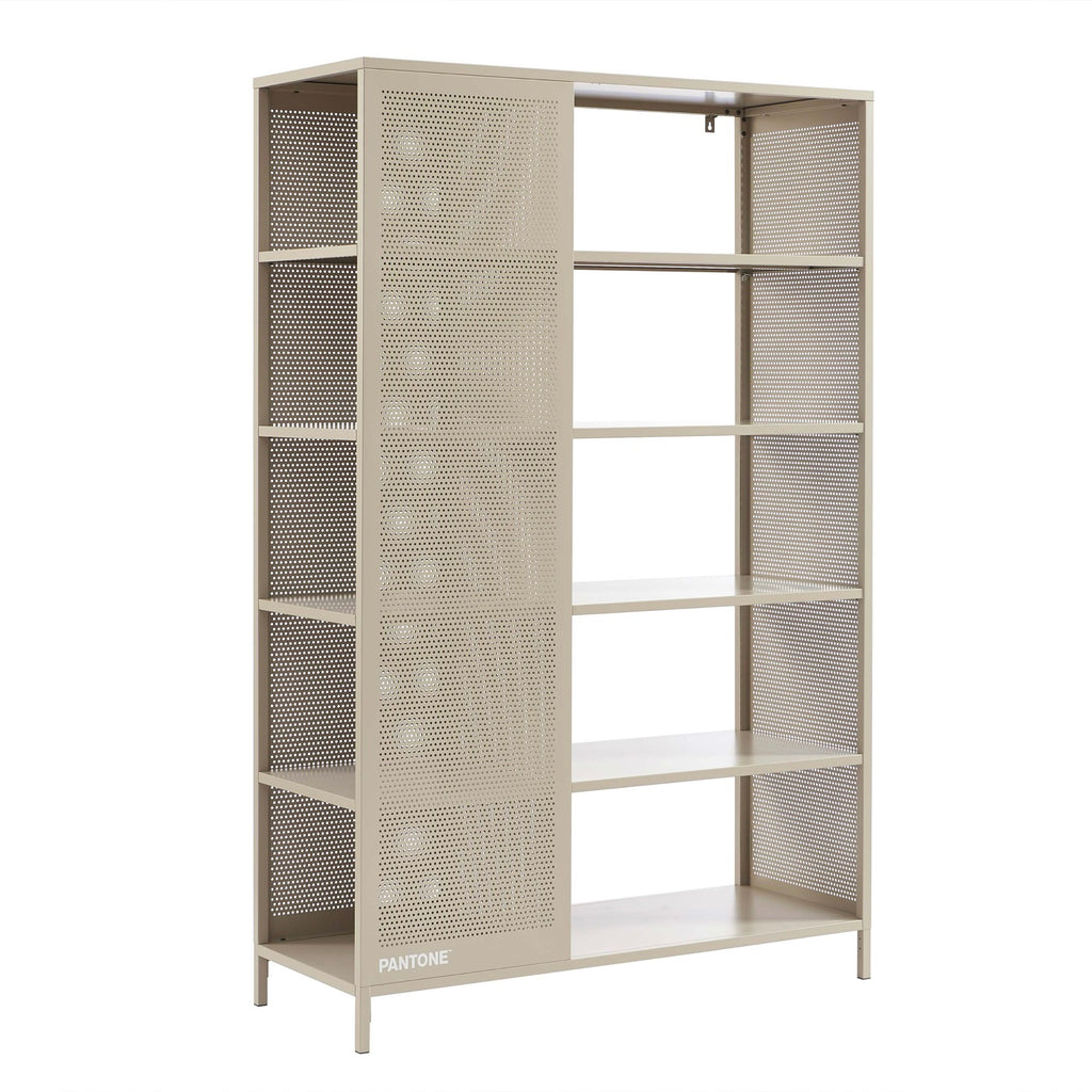 Bibliothèque - Métal - Taupe