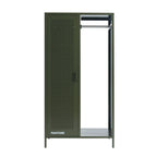 Cloakroom With Wardrobe - Metal - Olive Green