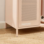 Vestiaire Avec Penderie - Métal - Rose Blush