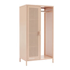 Vestiaire Avec Penderie - Métal - Rose Blush