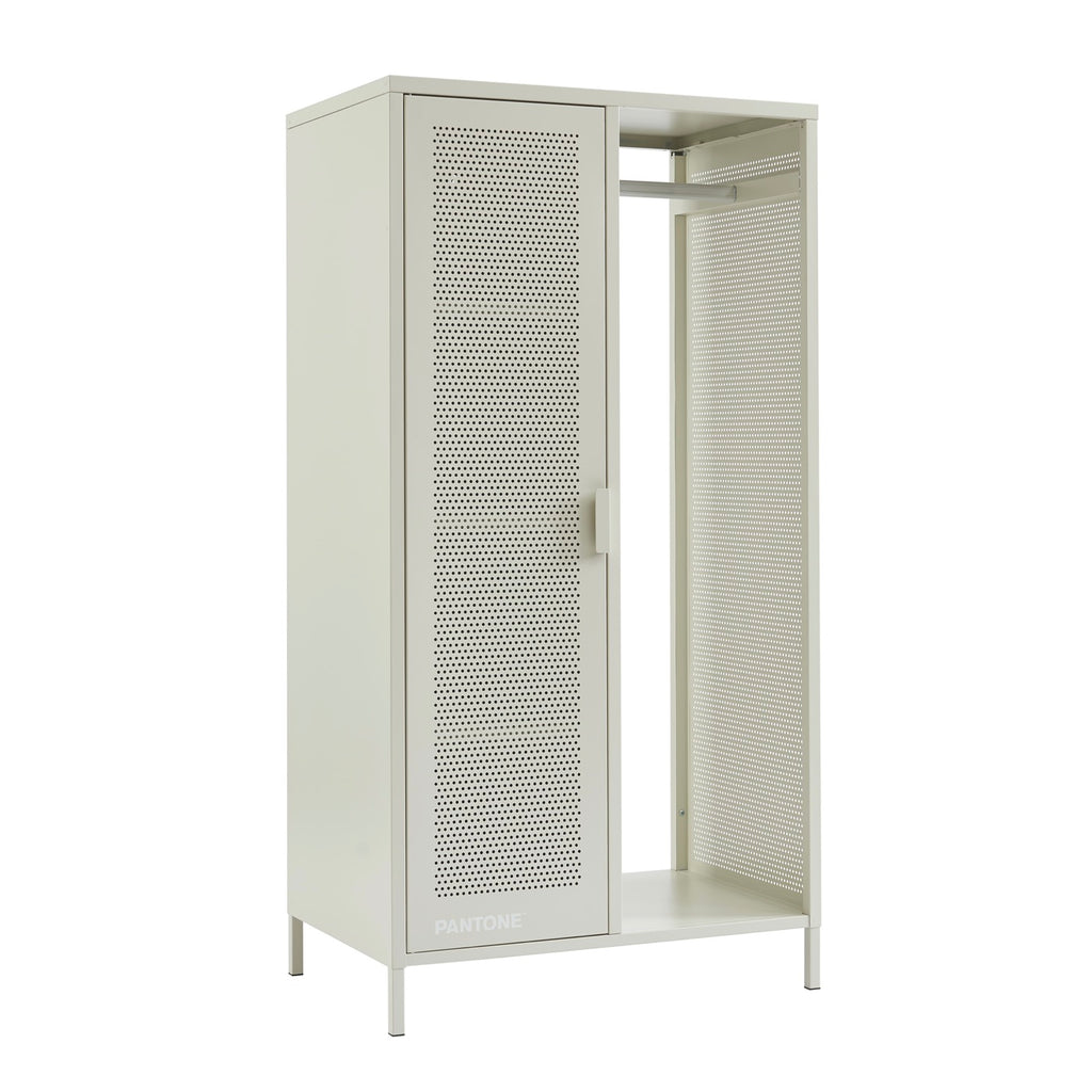 Vestiaire - Métal - Beige Sable Avec Penderie