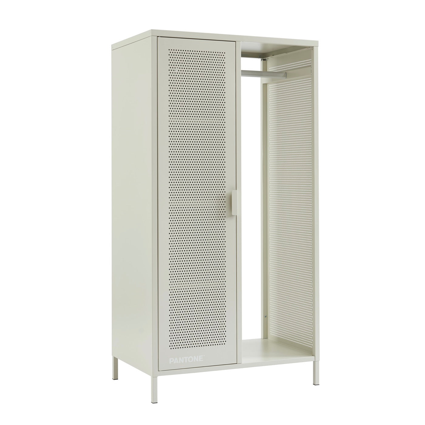 Vestiaire - Métal - Beige Sable Avec Penderie