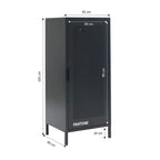 Office Pedestal - Metal - Anthracite Gray