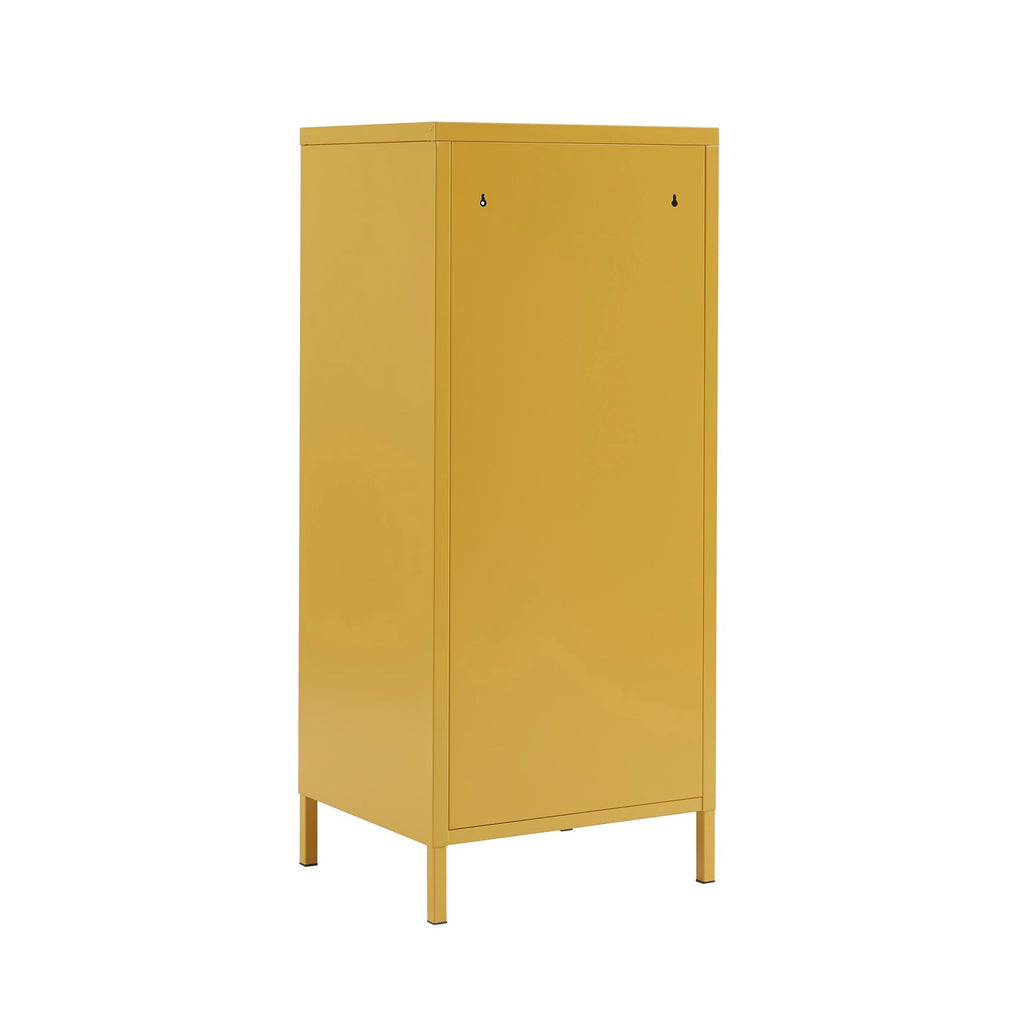 Caisson De Bureau - Métal - Jaune Moutarde