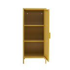 Caisson De Bureau - Métal - Jaune Moutarde