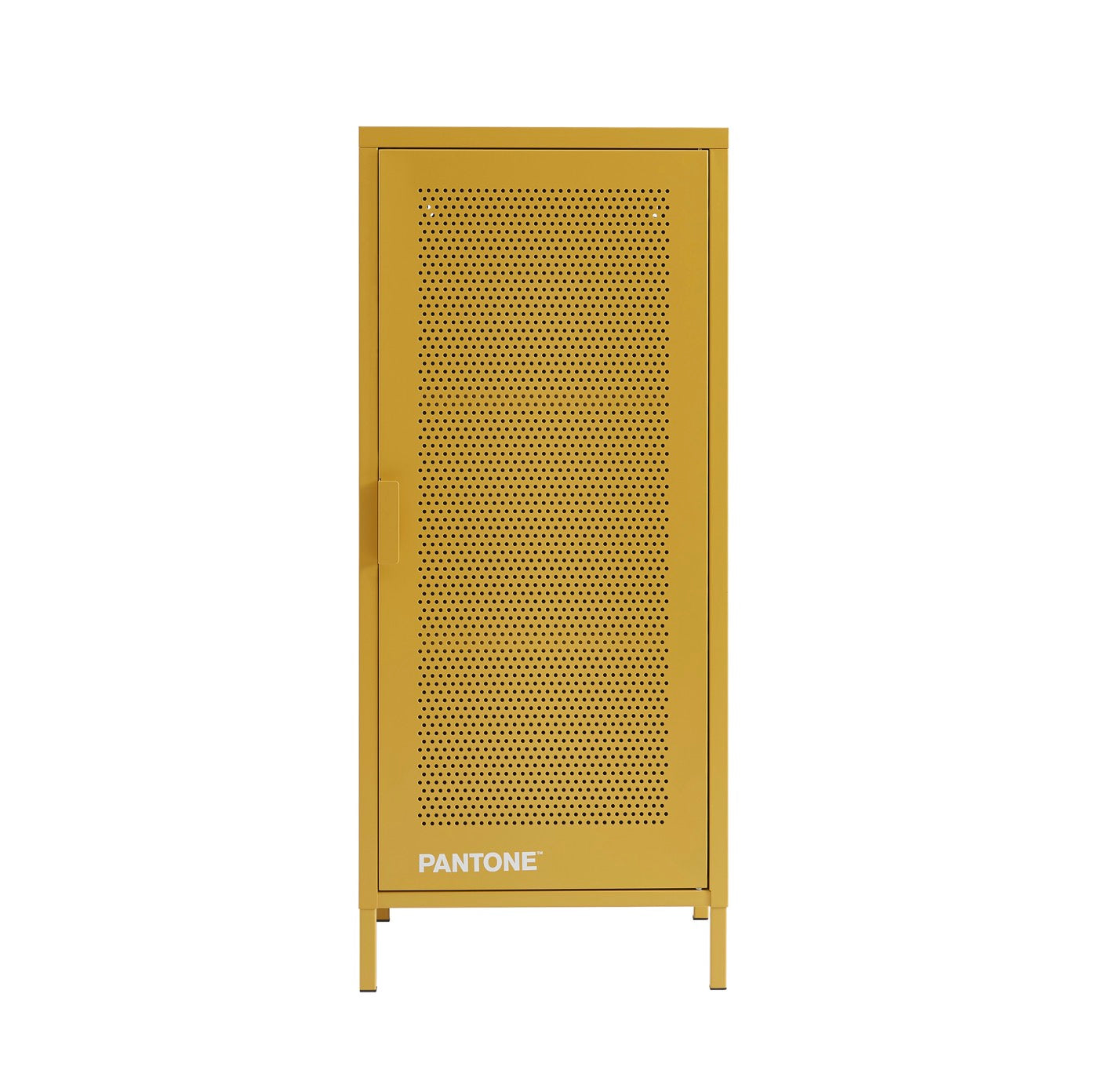 Caisson De Bureau - Métal - Jaune Moutarde
