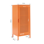 Caisson De Bureau - Métal - Orange