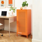 Caisson De Bureau - Métal - Orange