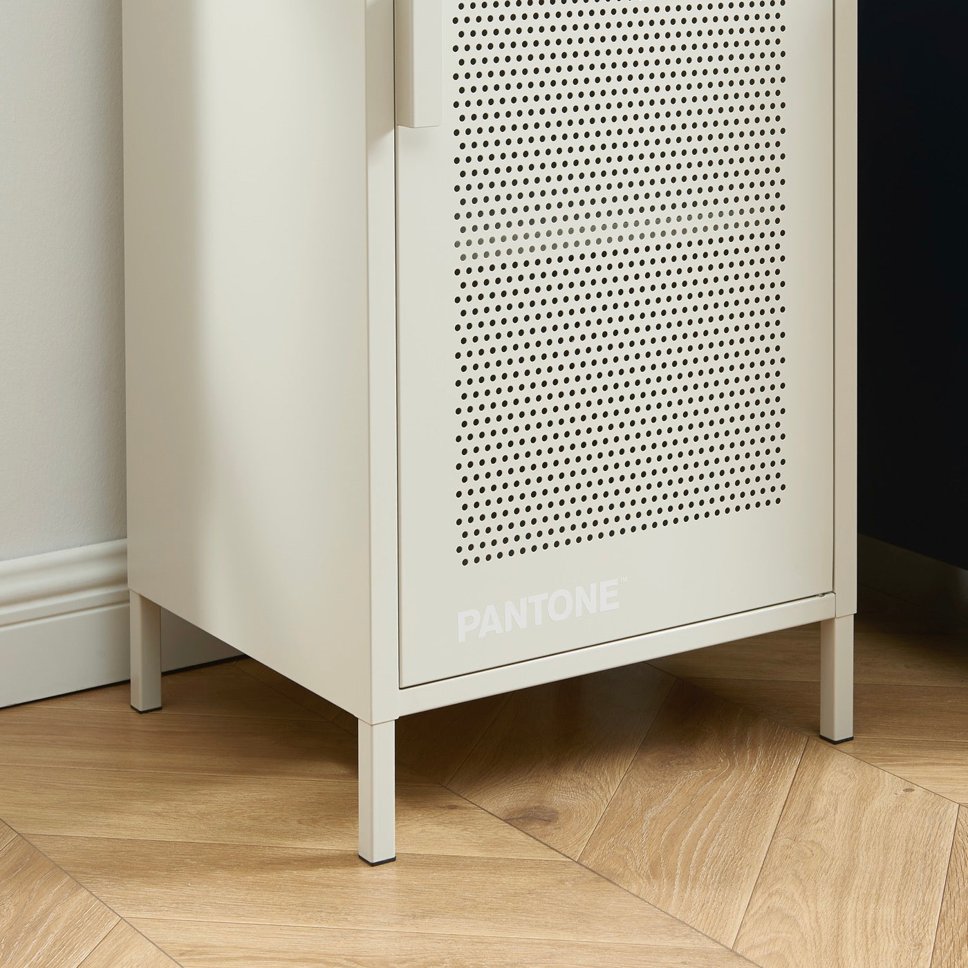 Caisson De Bureau - Métal - Beige Sable