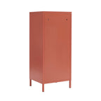 Office Pedestal - Metal - Terracotta