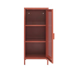 Office Pedestal - Metal - Terracotta