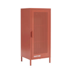 Office Pedestal - Metal - Terracotta
