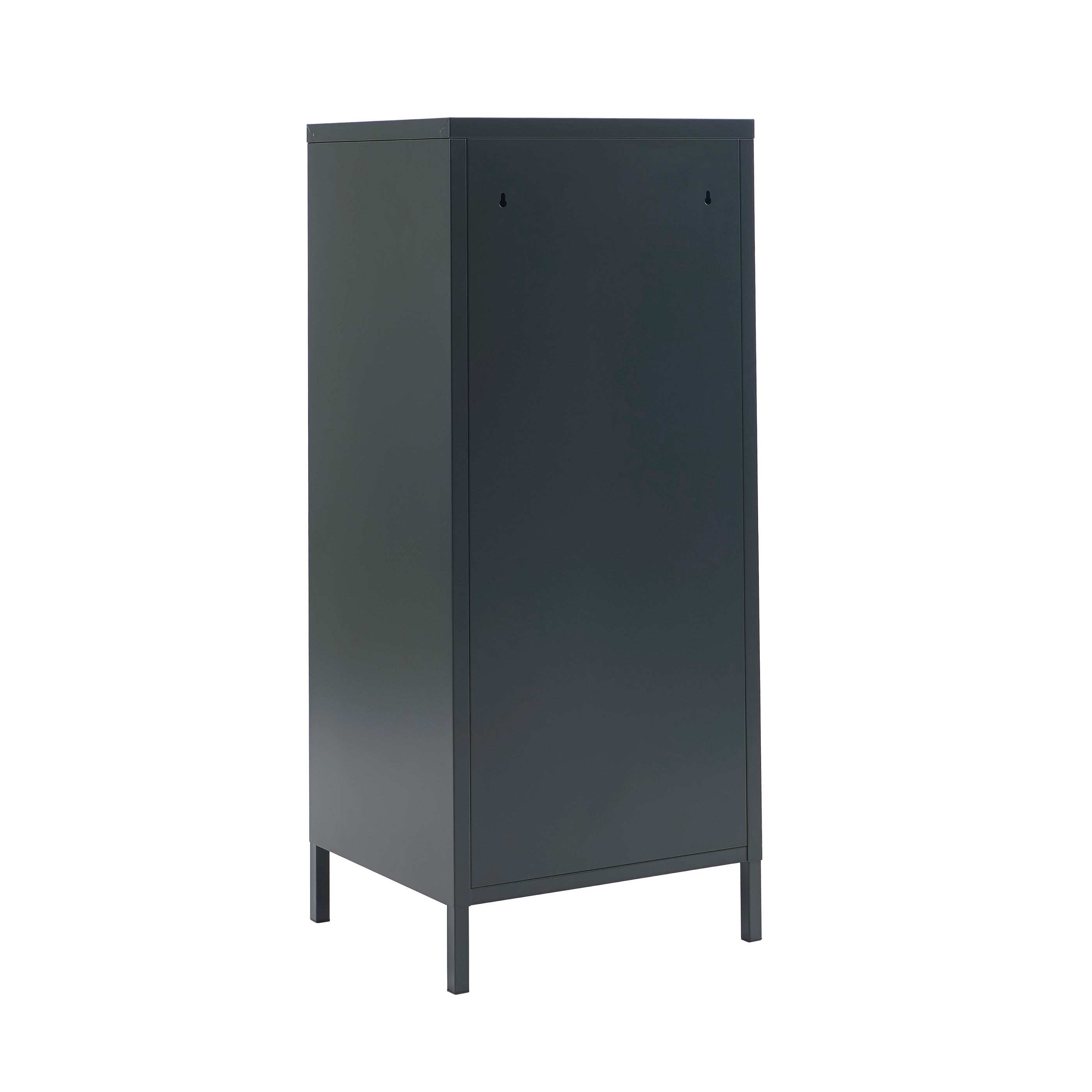 Mueble de Oficina - Metal - Gris Antracita - 3 Cajones