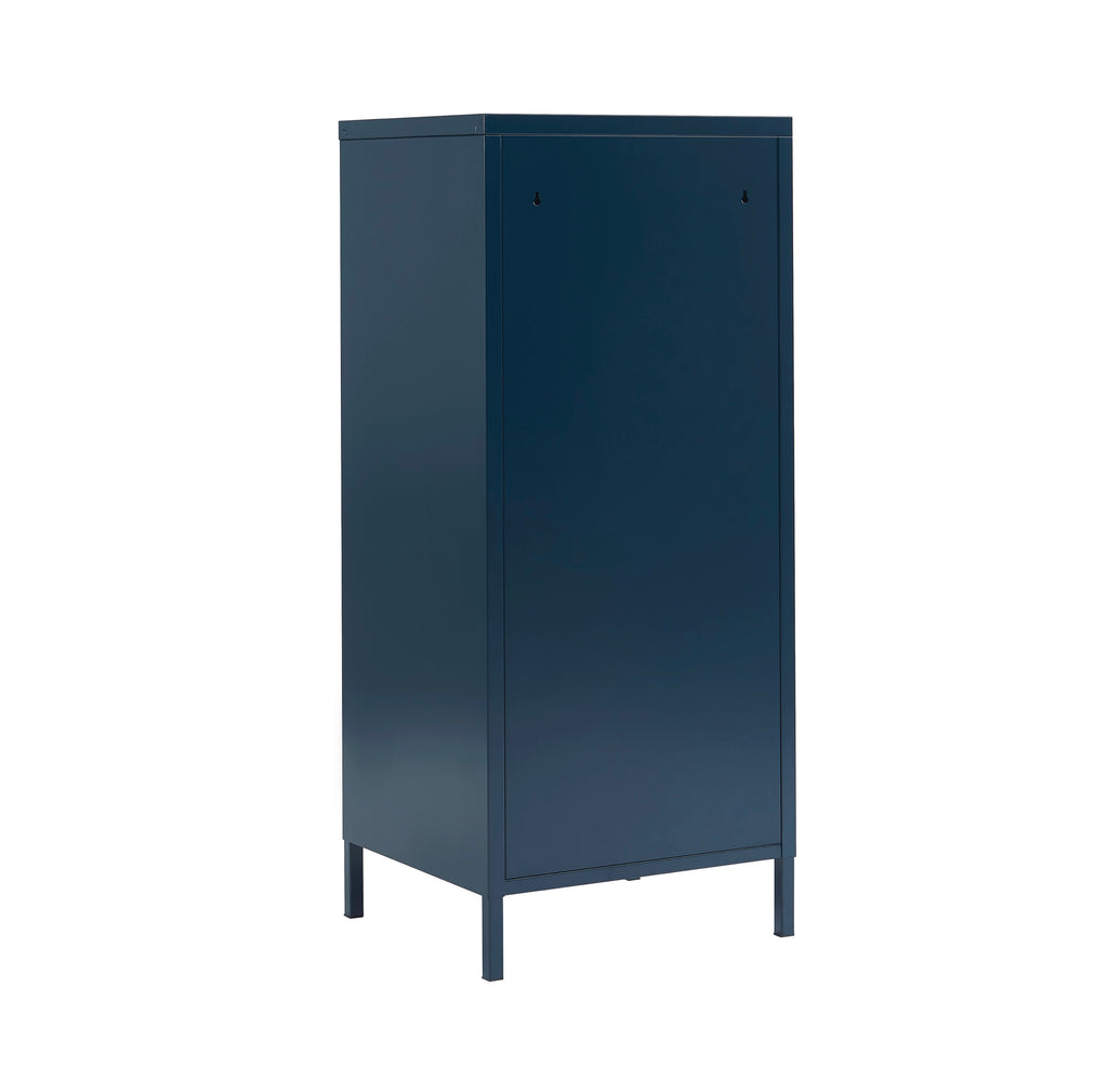Office Pedestal - Metal - Midnight Blue - 3 Drawers