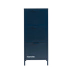 Office Pedestal - Metal - Midnight Blue - 3 Drawers