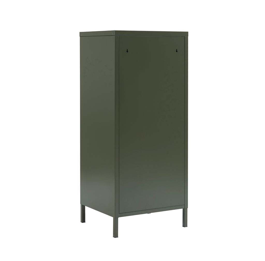 Office Unit - Metal - Olive Green - 3 Drawers