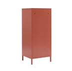 Caisson De Bureau - Métal - Terracotta - 3 Tiroirs