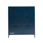 Commode - Métal - Bleu Nuit - 6 Tiroirs