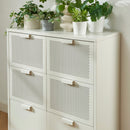 Commode - Métal - Beige Sable - 6 Tiroirs