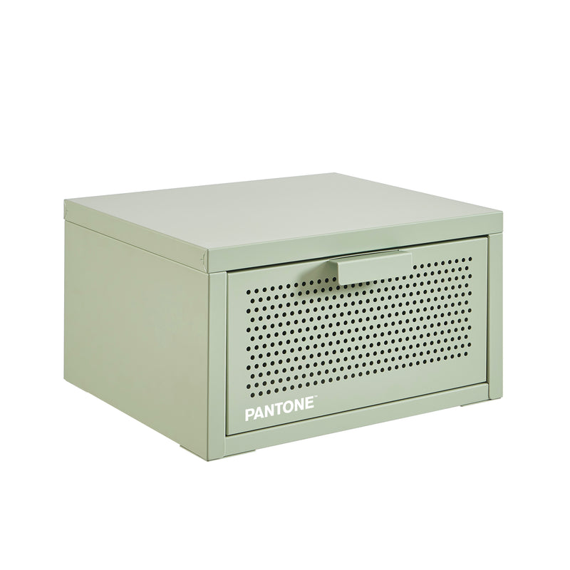 Table De Chevet Murale - Métal - Vert Amande