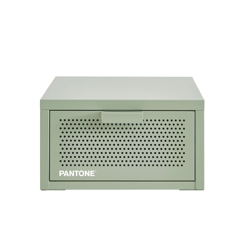 Table De Chevet Murale - Métal - Vert Amande