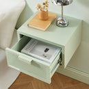 Table De Chevet Murale - Métal - Vert Amande