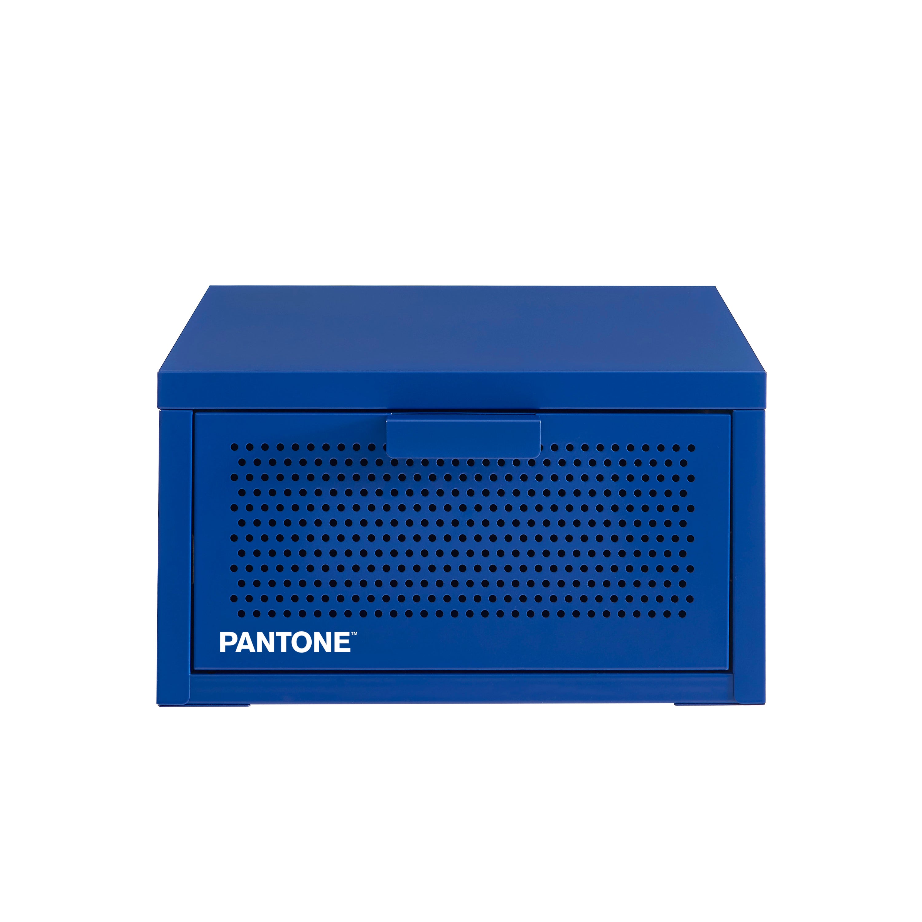 Wall Bedside Table - Metal - Electric Blue