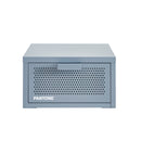 Table De Chevet Murale - Métal - Gris Bleu