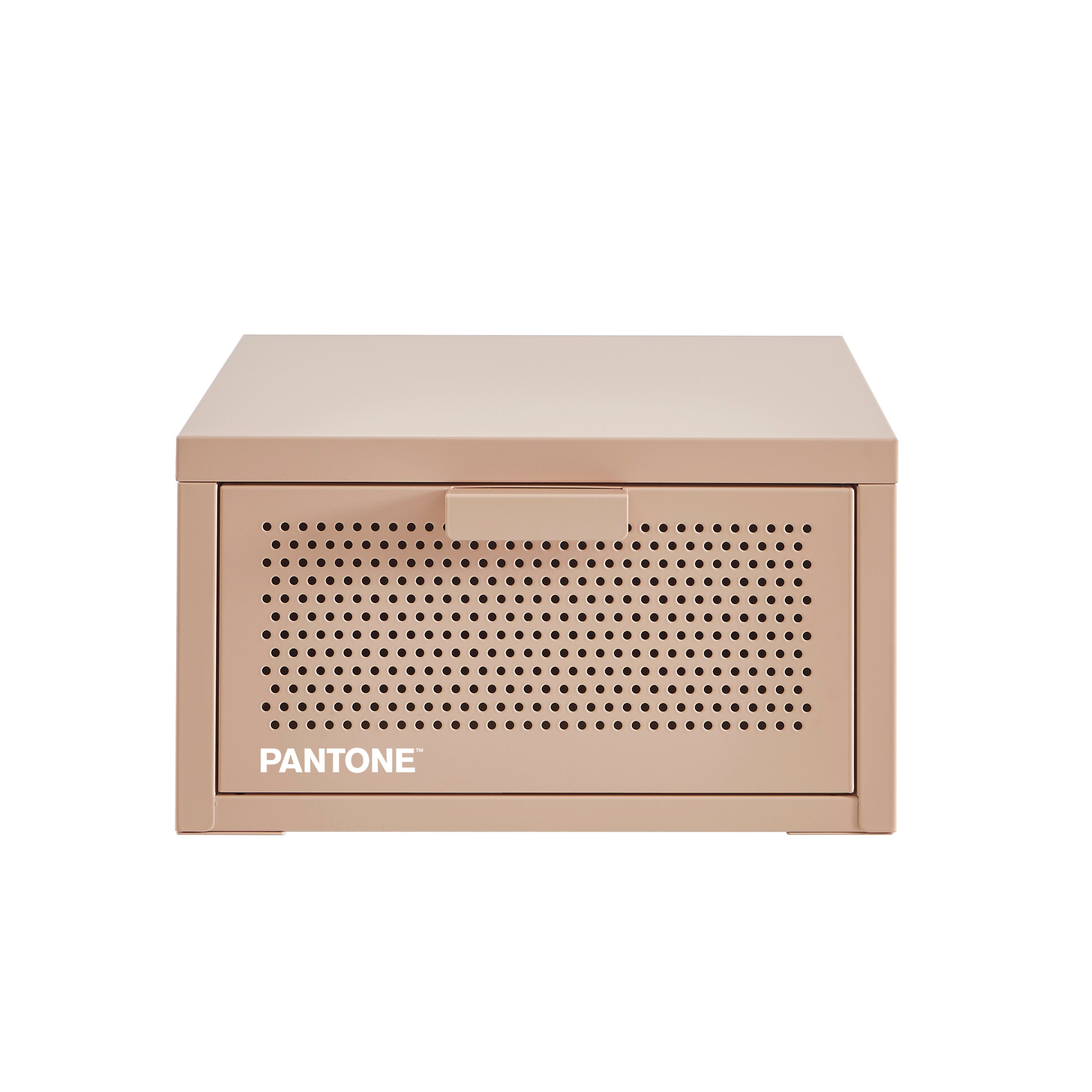 Wall Bedside Table - Metal - Blush Pink