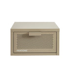 Table De Chevet Murale - Métal - Taupe