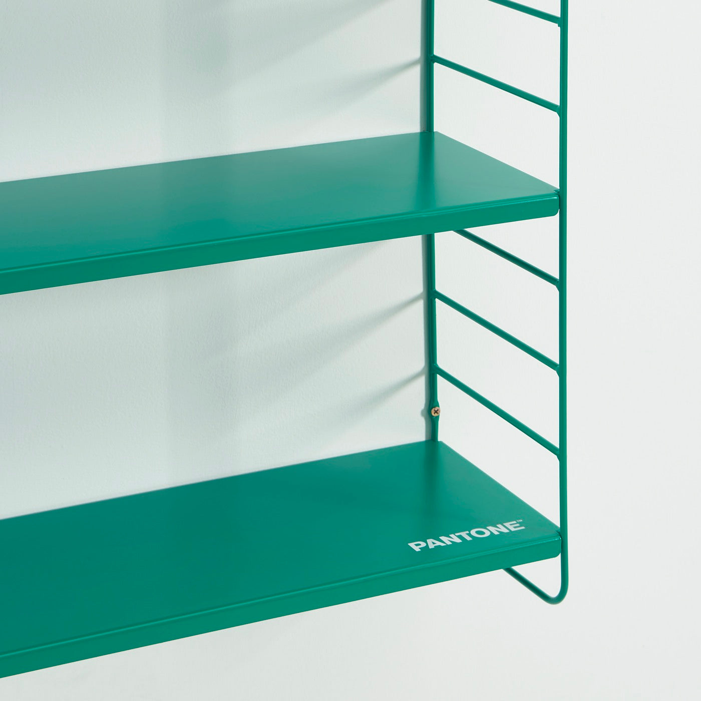 3-Level Wall Shelf - Metal - Emerald Green