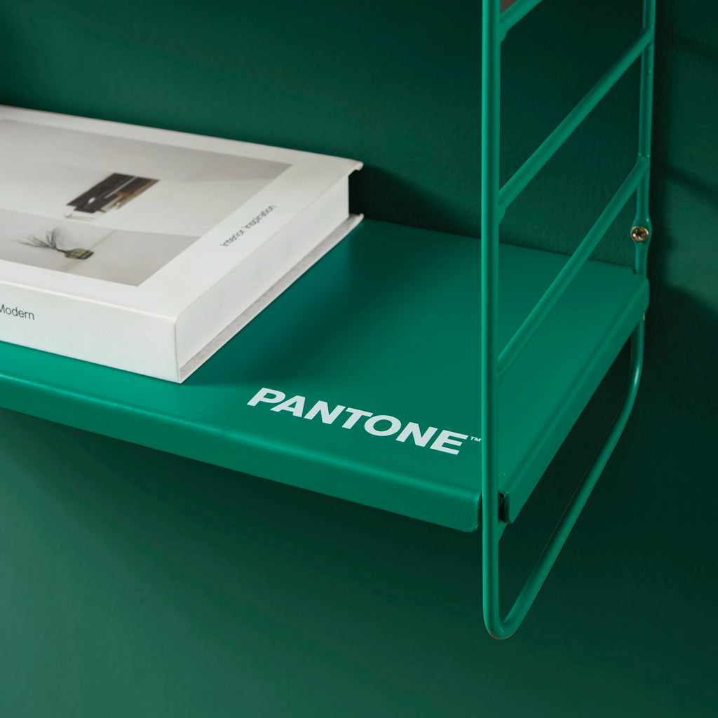 3-Level Wall Shelf - Metal - Emerald Green