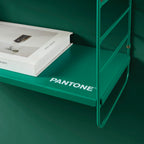 3-Level Wall Shelf - Metal - Emerald Green