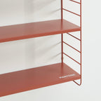 3 Tier Wall Shelf - Metal - Terracotta