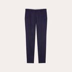 Pantalon En Flanelle De Laine Marine