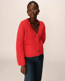 Red Paolino Cardigan