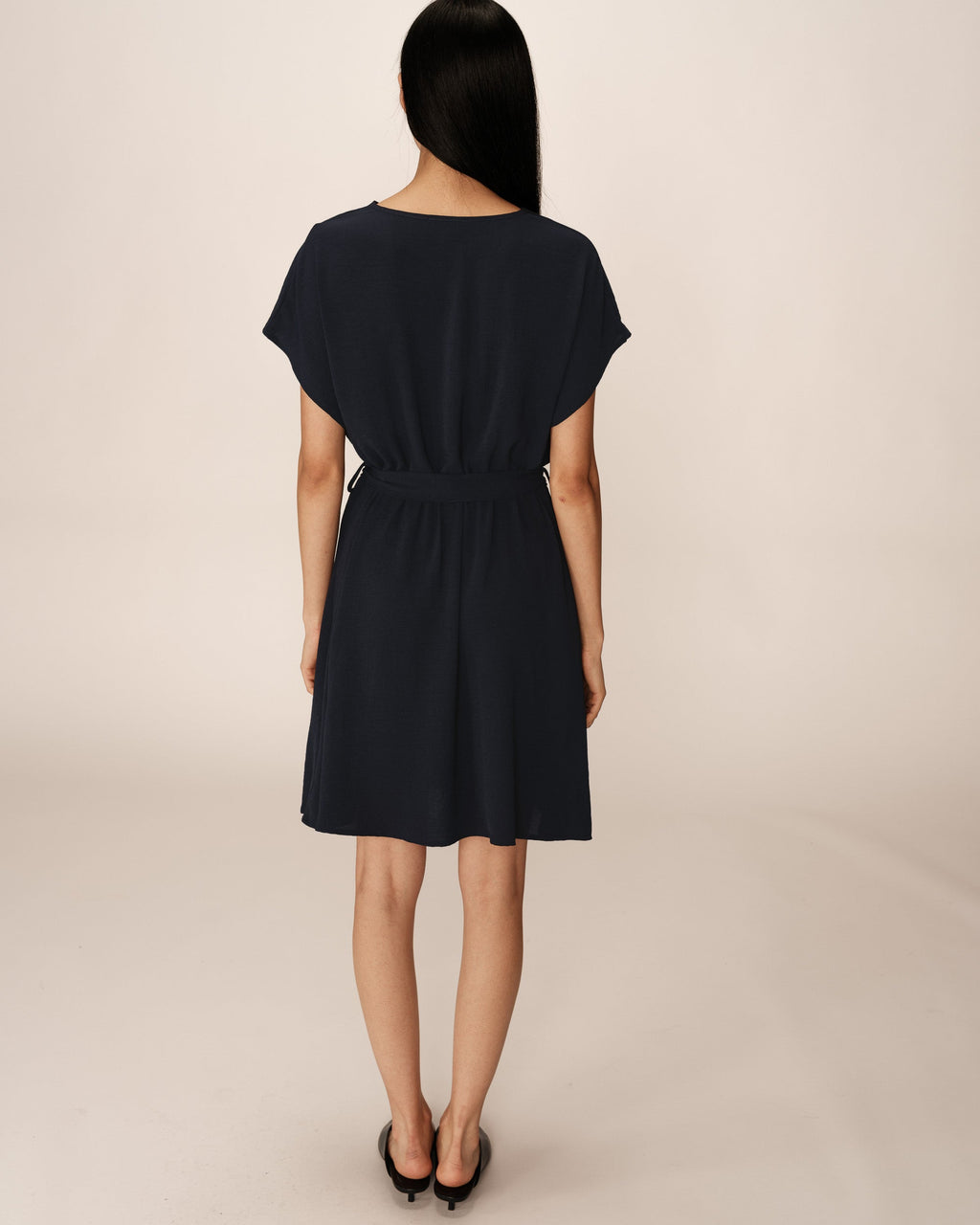 Robe Courte Papaye - Marine