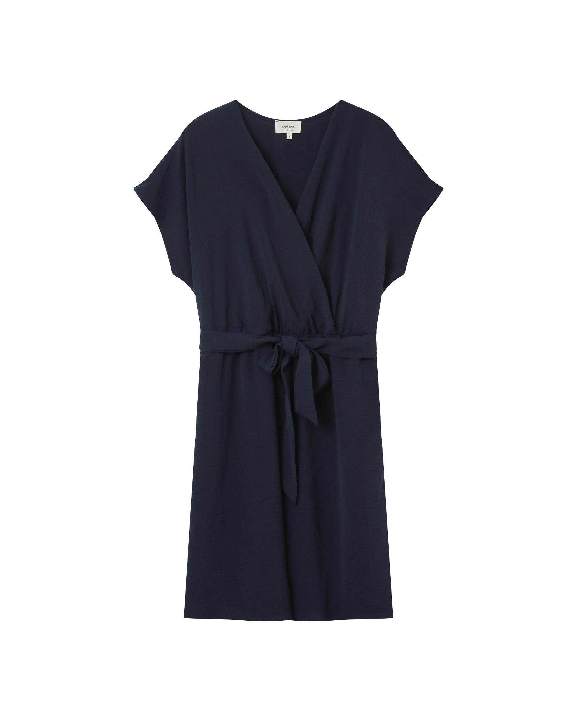 Robe Courte Papaye - Marine