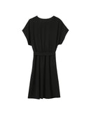 Papaya Short Dress - Black