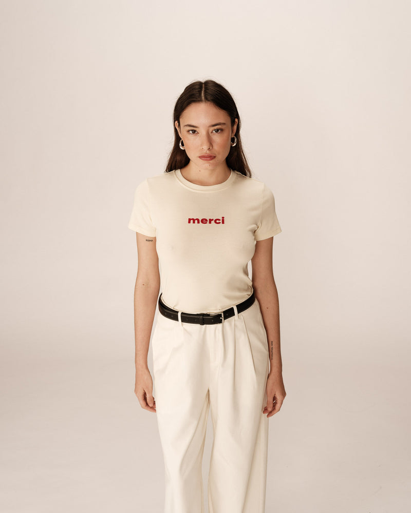 Dad T-Shirt - Beige