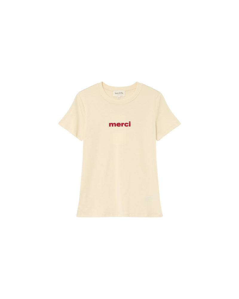 Dad T-Shirt - Beige