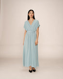 Long Butterfly Dress - Blue
