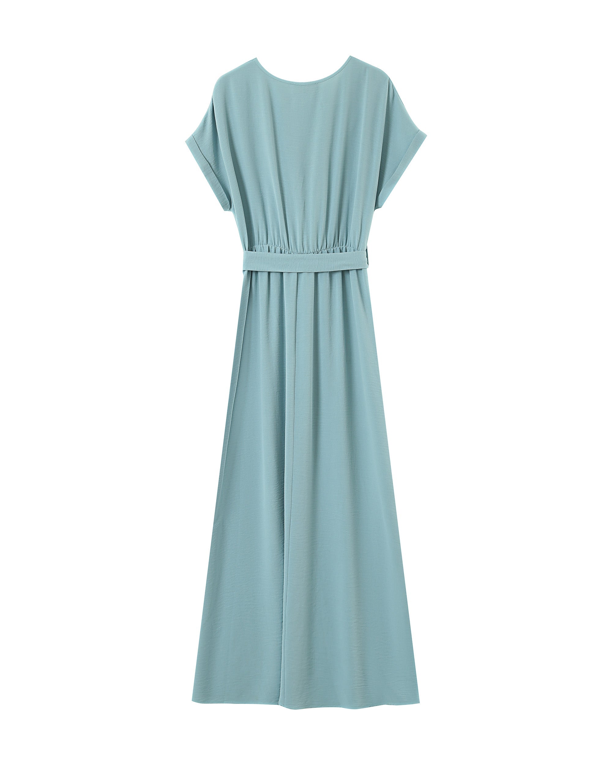 Robe Longue Papillon - Bleu