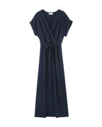 Papillon Long Dress - Navy