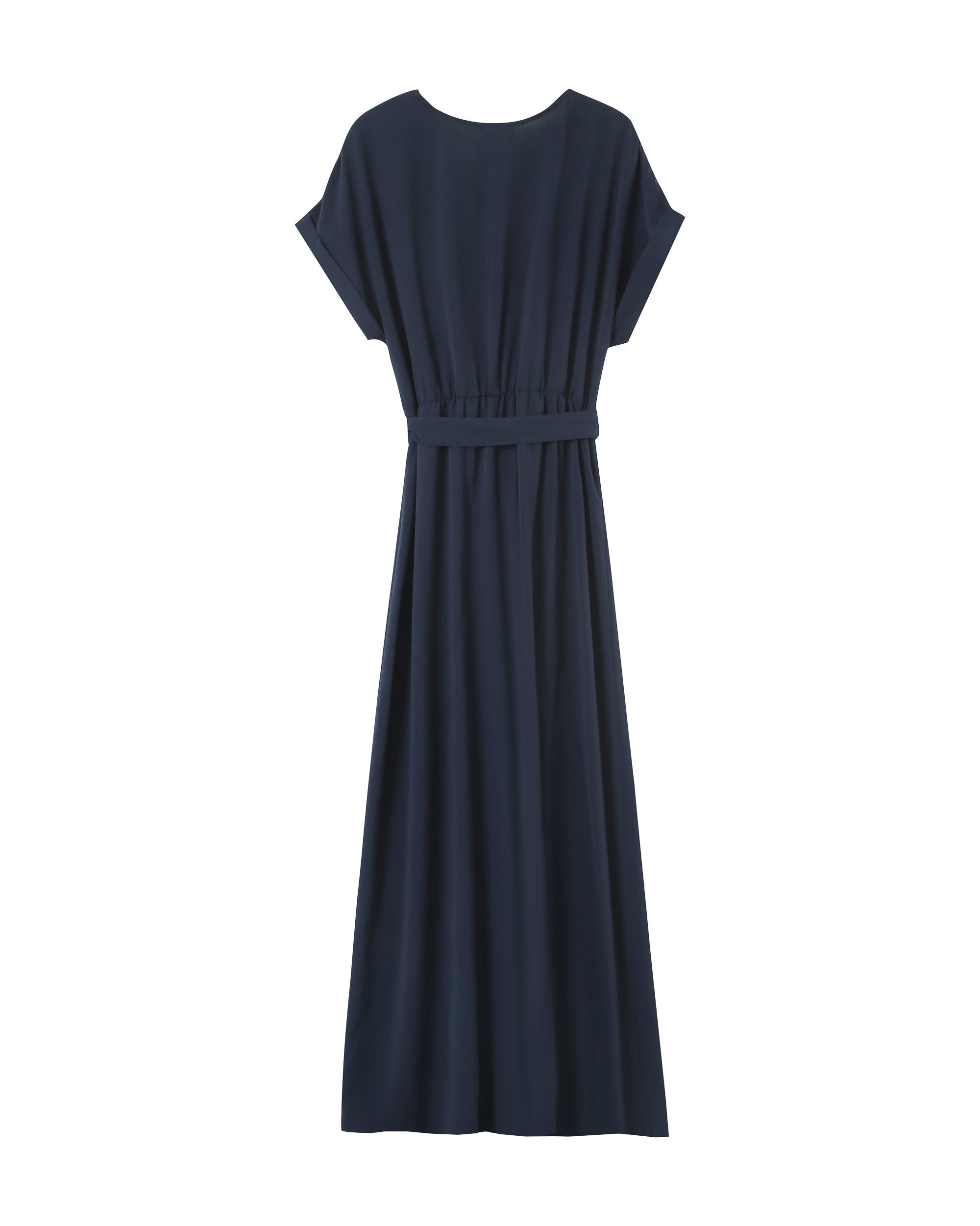 Papillon Long Dress - Navy