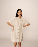 Vestido Corto Paquita - Beige