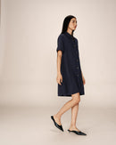 Paquita Navy Short Cross Dress